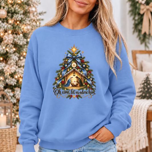 The Miracle of Christmas 🌟 Cosy Christmas Sweatshirt