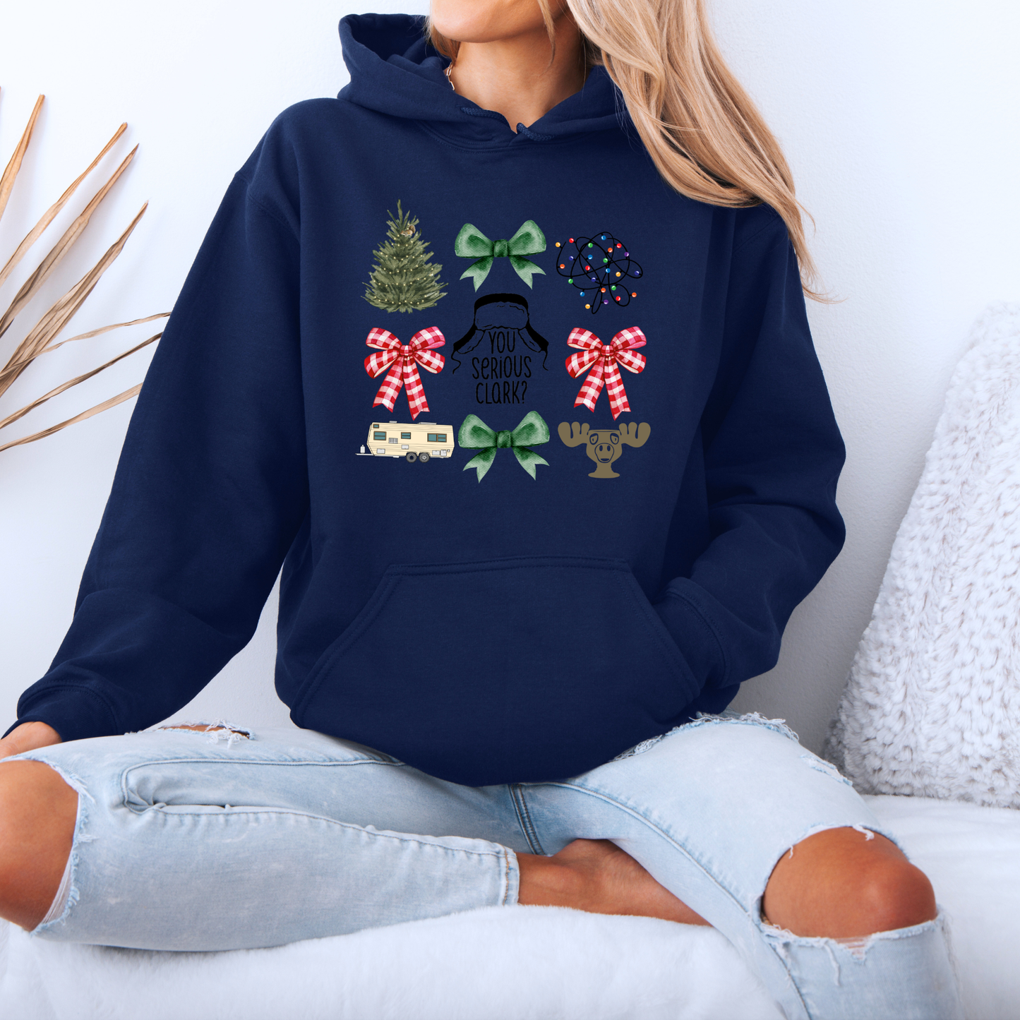 🎅🏼 You Serious, Clark? 🎄  Luxuriously Thick Hoodie