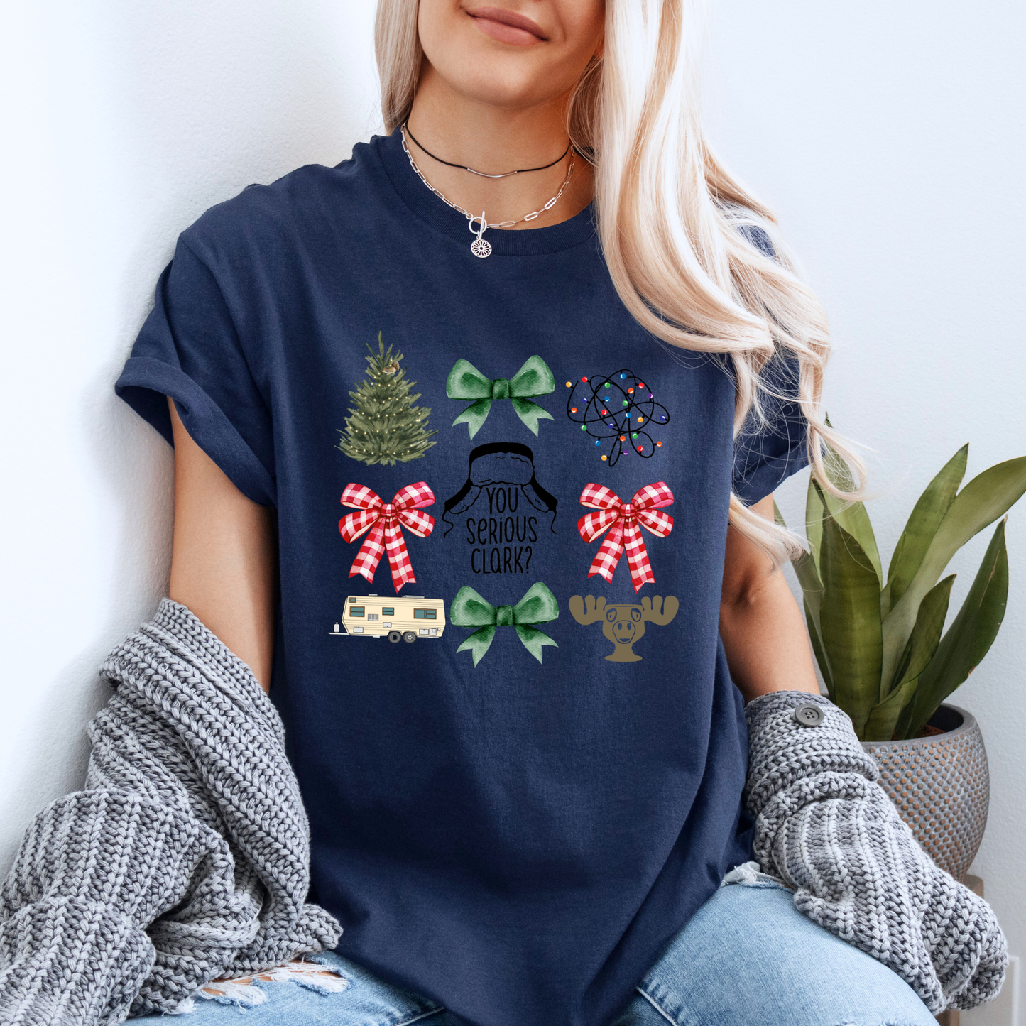 😂🎁 You Serious, Clark? ❄️  100% Organic Cotton T-Shirt