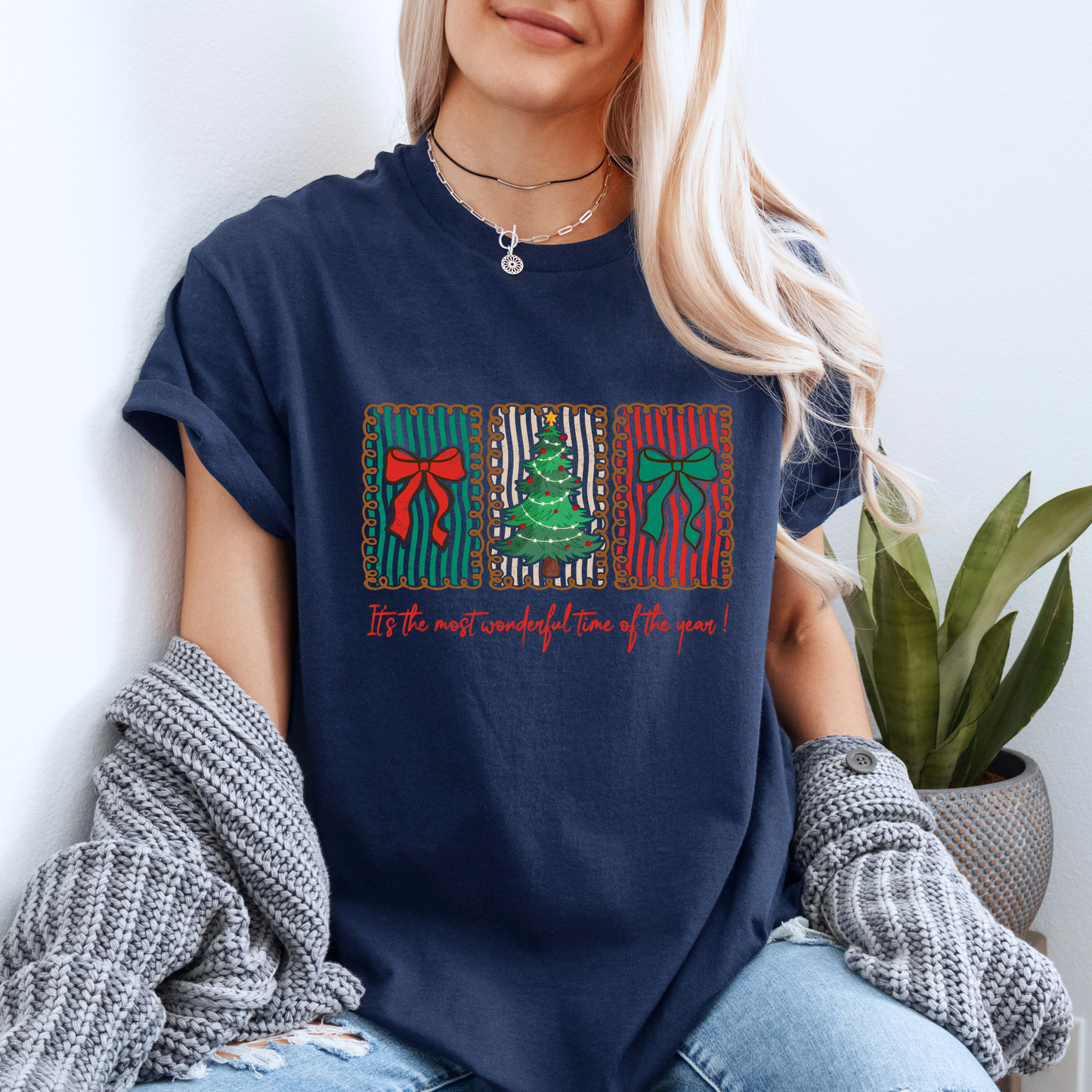 🍬🎄 Sweet Holiday Cheer ✨ 100% Organic Cotton T-Shirt