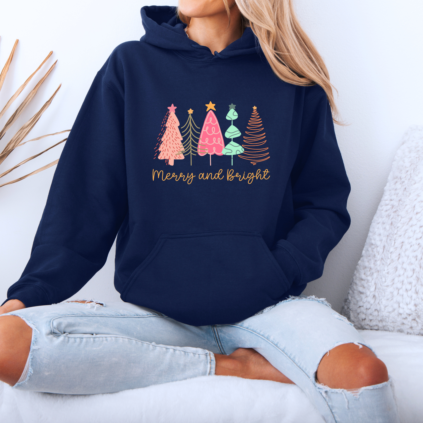 🎄 Merry & Bright Forest 🌟  Luxuriously Thick Hoodie