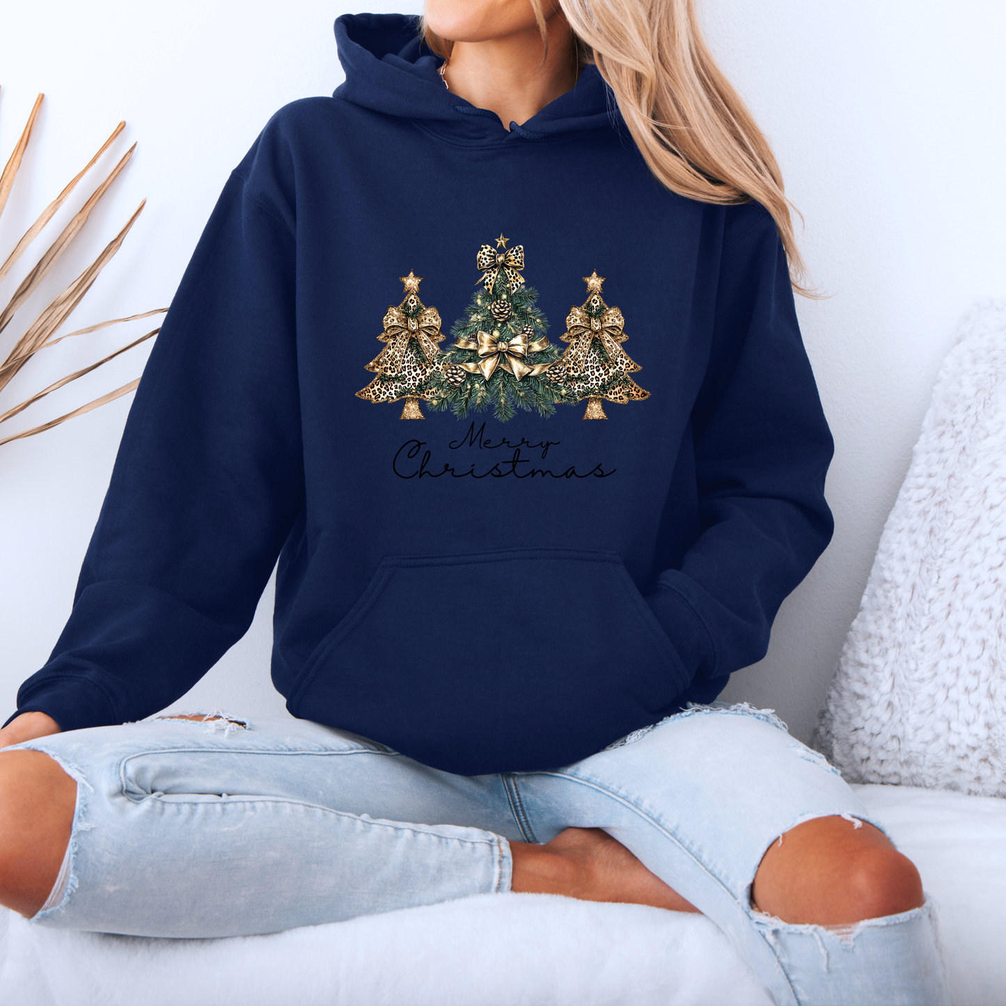 ✨ Golden Glam Christmas 💛  Luxuriously Thick Hoodie