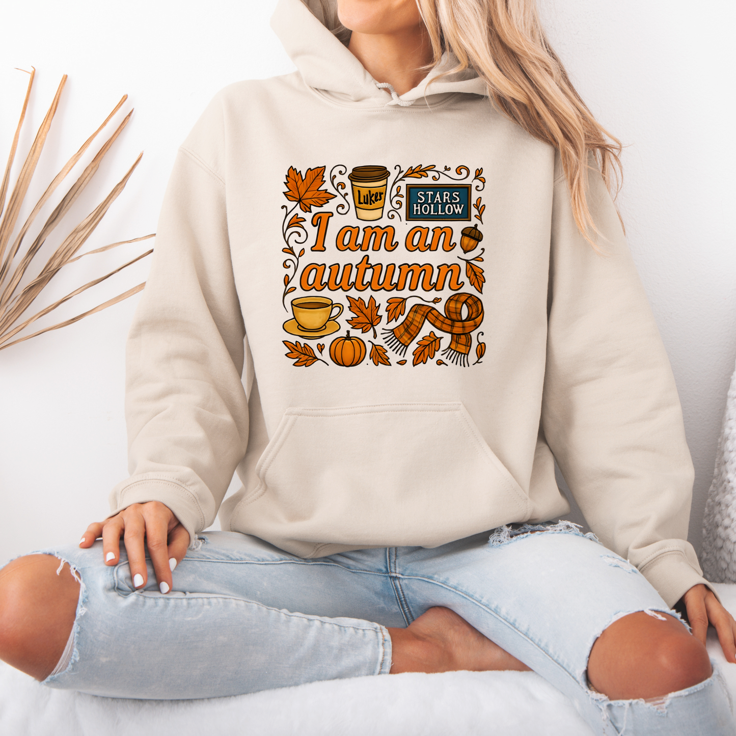 🎃 I Am an Autumn Girl | Warm & Cozy Fall Style 🍁☕ Luxuriously Thick Hoodie✨