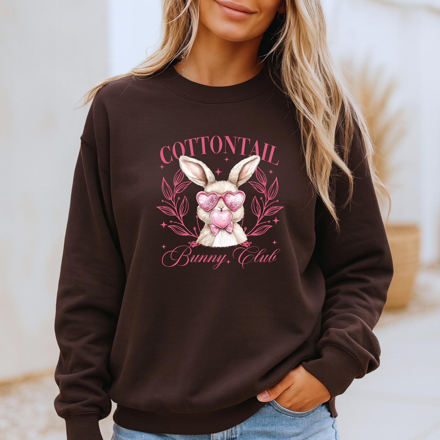 Cottontail Bunny Club Sweatshirt 🐰💖✨