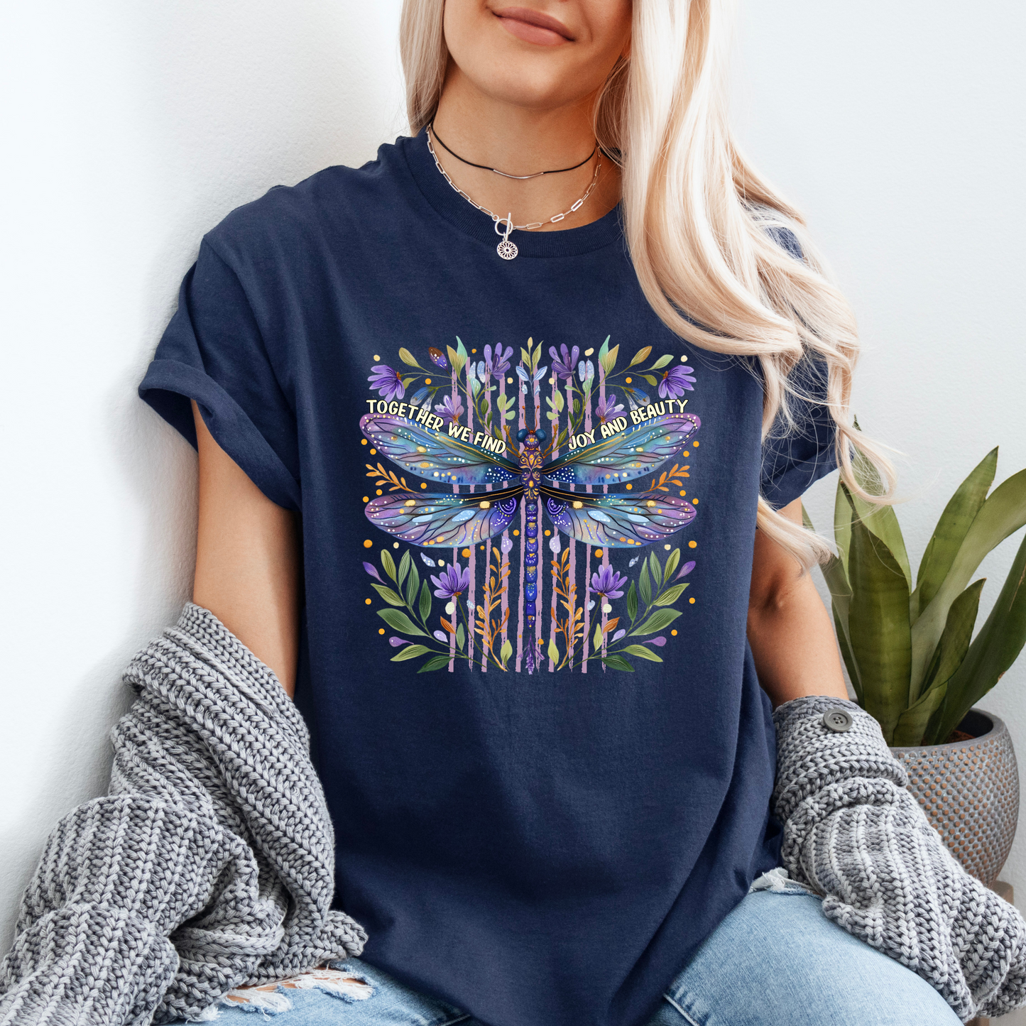 Together we Find Joy T-shirt 100% Organic Cotton