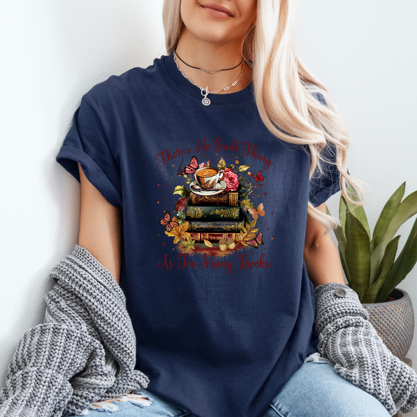 Books Are My Love Language T-shirt 100% Organic Cotton