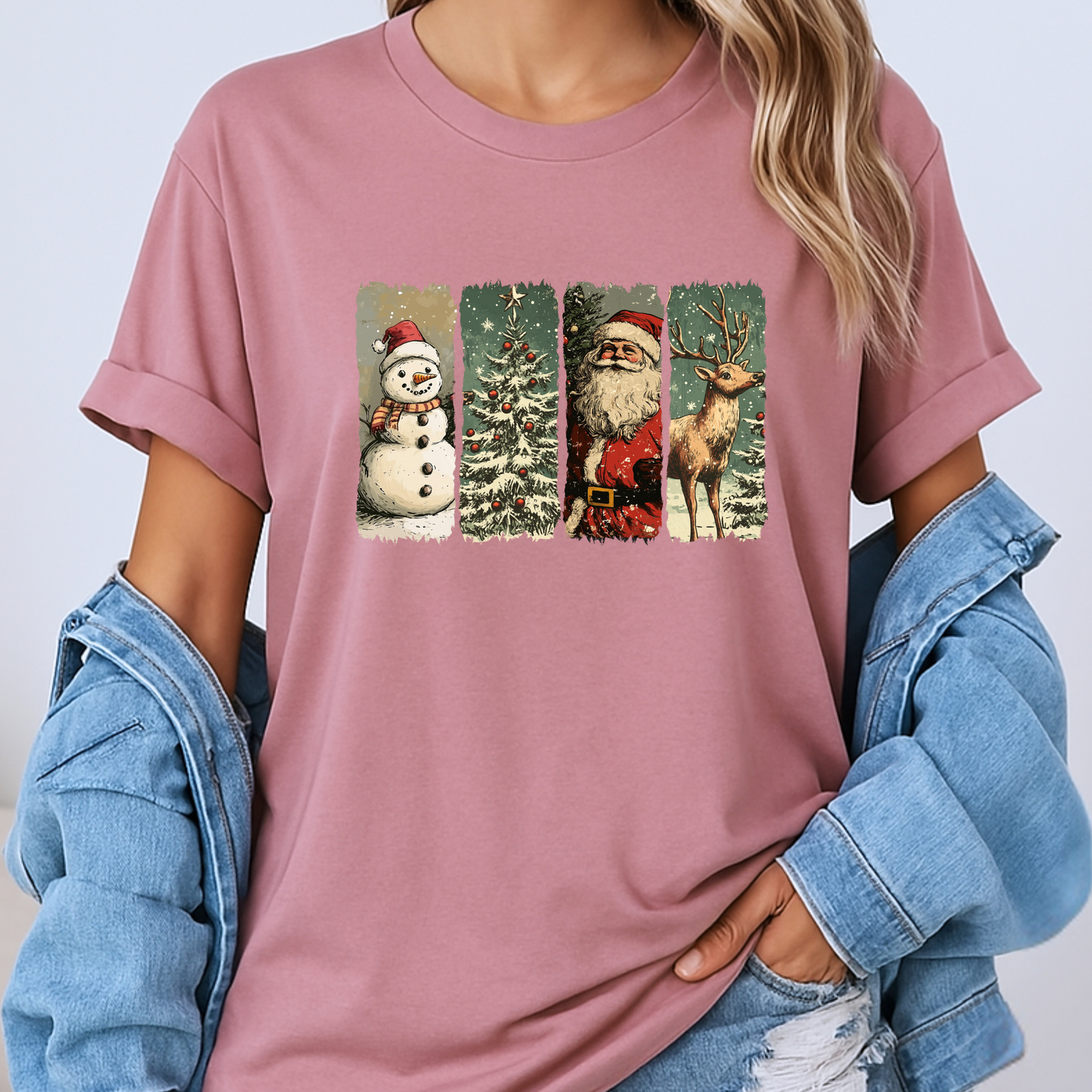 🌟🎄 Retro Holiday Magic 💫 100% Organic Cotton T-Shirt