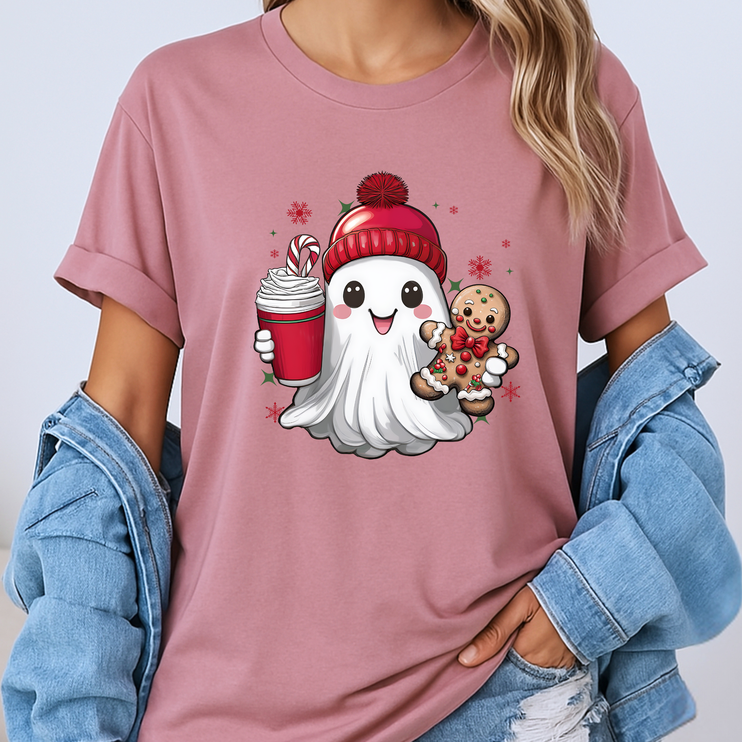 👻🎄 Christmas Boo ✨  100% Organic Cotton T-Shirt