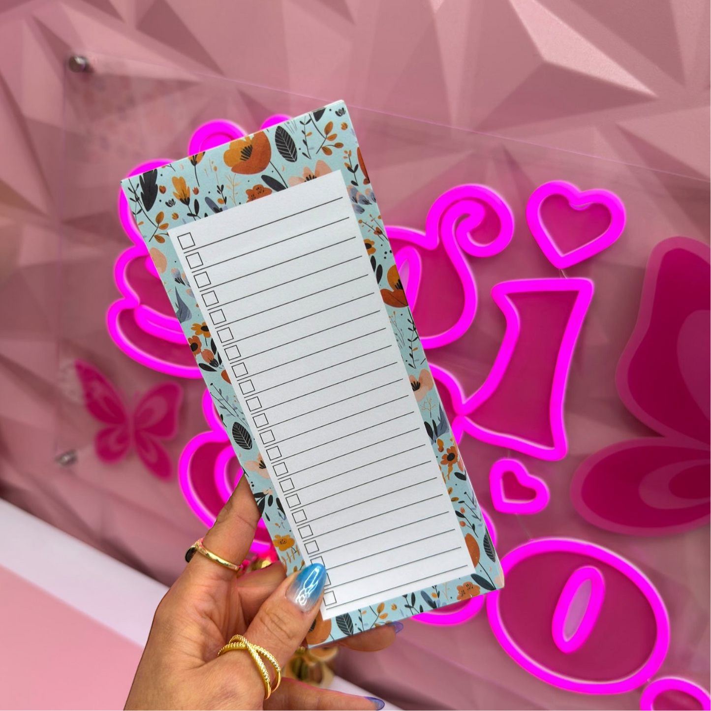 Floral Magnetic Shopping List Pad – Pretty & Practical!
Fridge Must-Have 🛒🌸✅