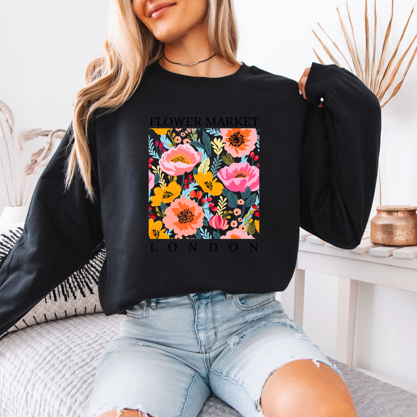 Evening Blossom Garden 🌺 Sweatshirt