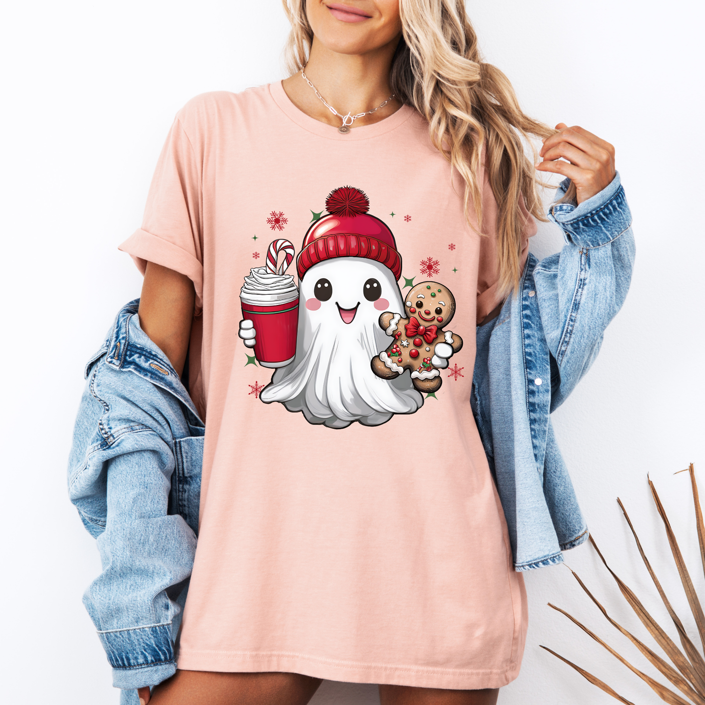 👻🎄 Christmas Boo ✨  100% Organic Cotton T-Shirt