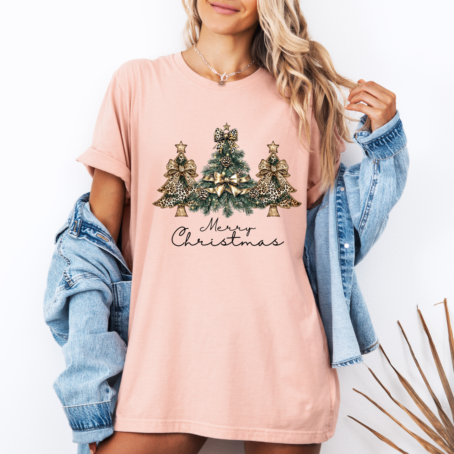 ✨💛 Golden Glam Christmas 🎄 100% Organic Cotton T-Shirt