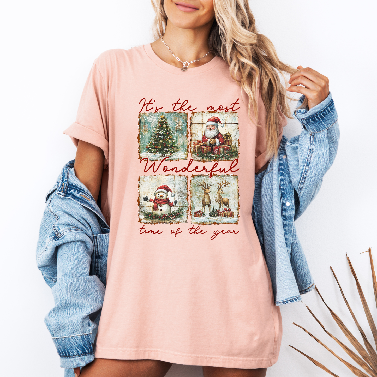🌟🎅🏼 Vintage Christmas Magic 💫 100% Organic Cotton T-Shirt