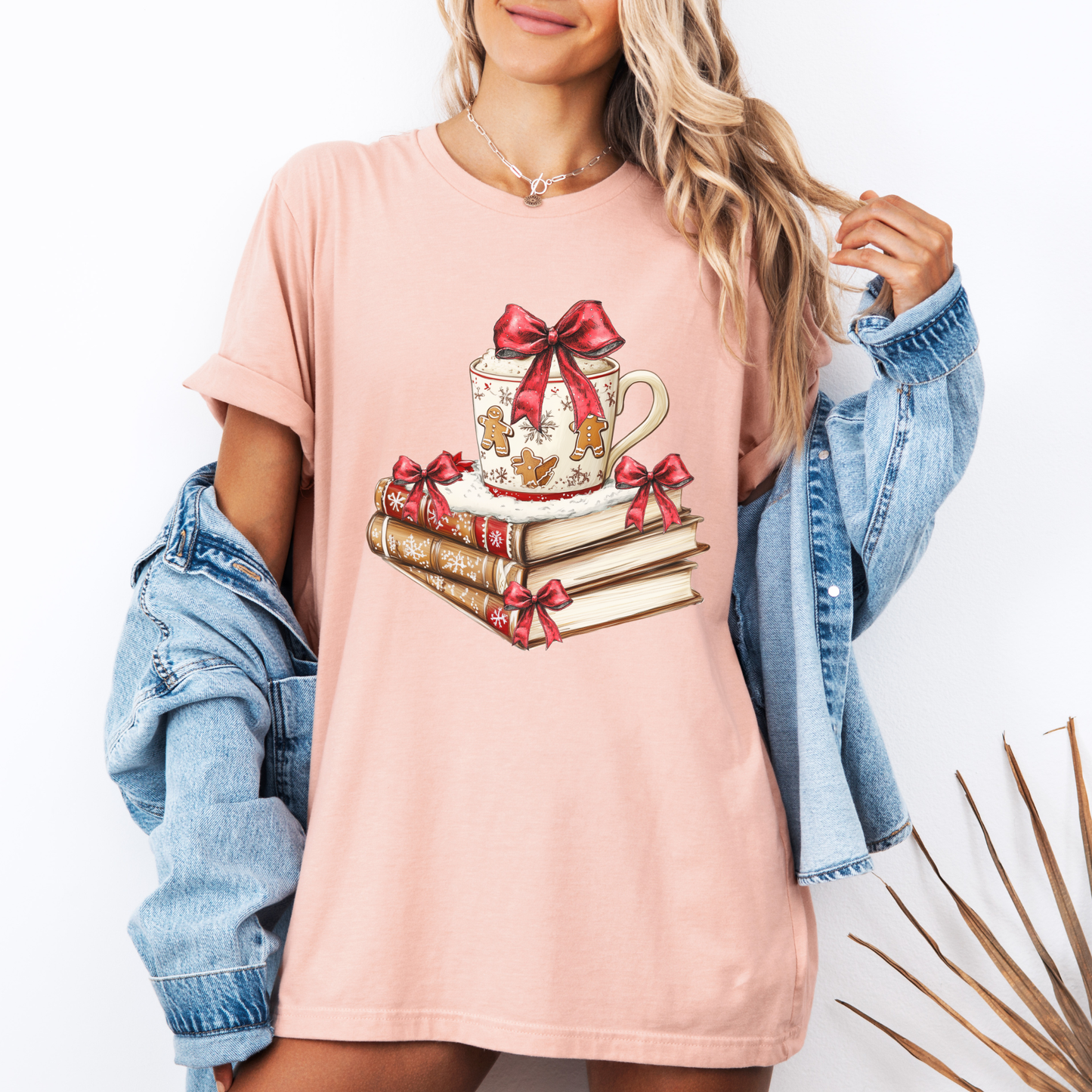 🍪📖 Gingerbread & Stories ✨ 100% Organic Cotton T-Shirt