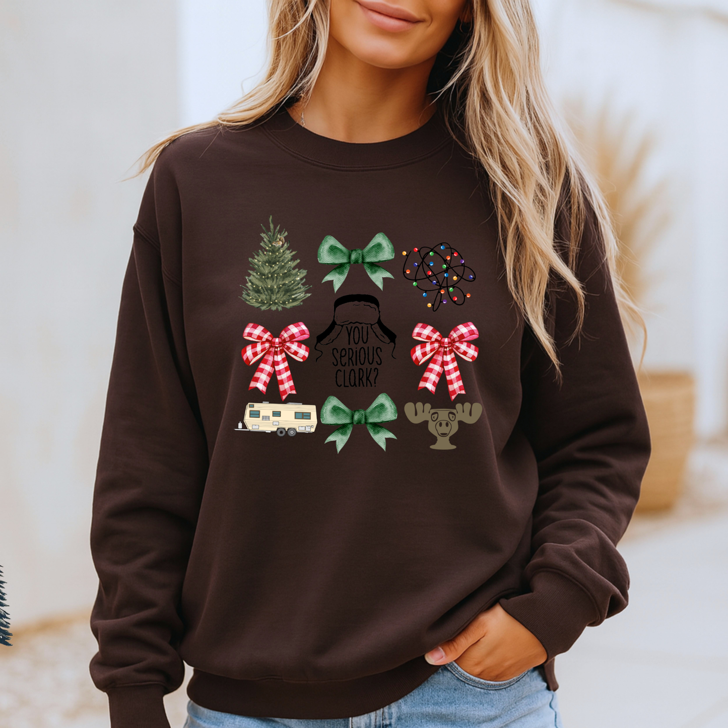🎅🏼 You Serious, Clark? 🎄  Organic Cotton Sweatshirt