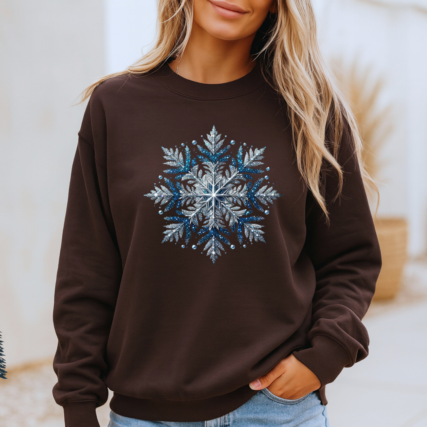 ❄️ Winter Jewel 💎  Organic Cotton Sweatshirt