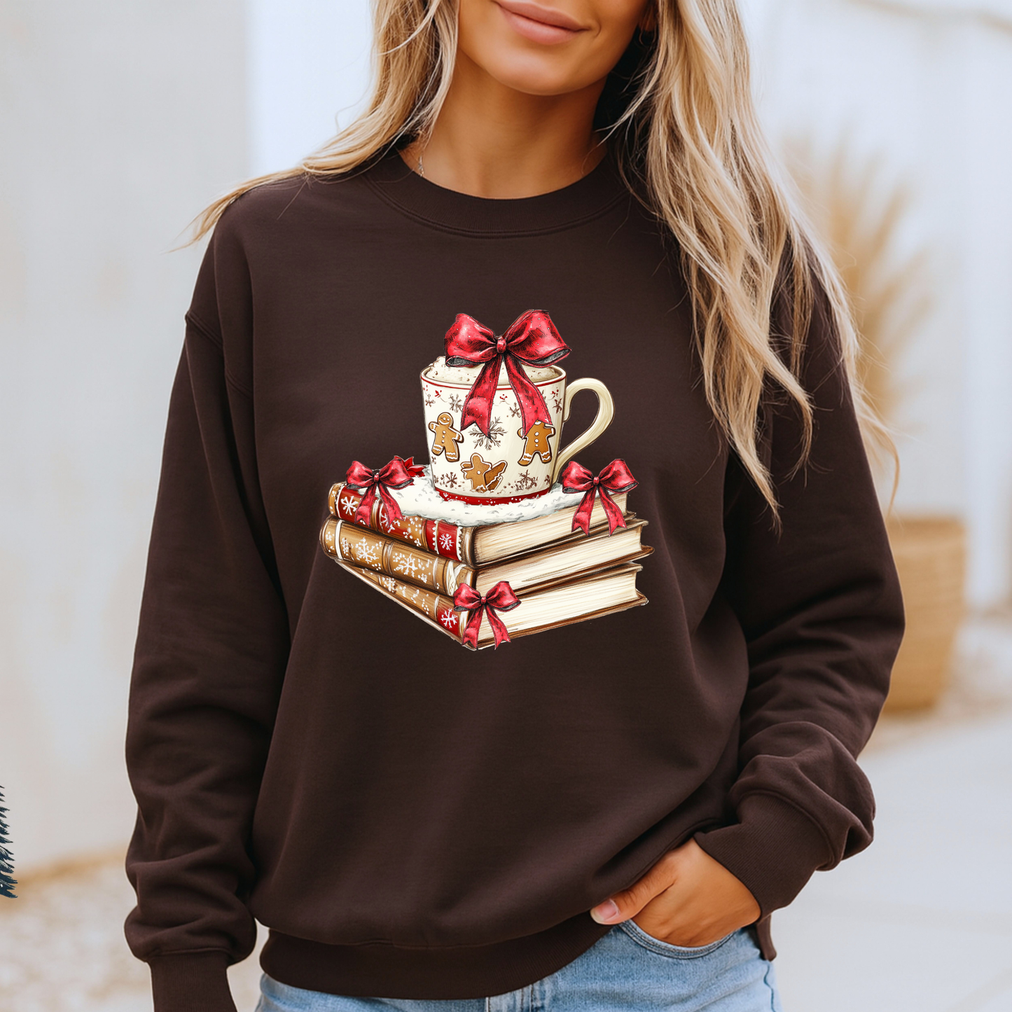 Gingerbread & Stories 📖 Organic Cotton Sweatshirt