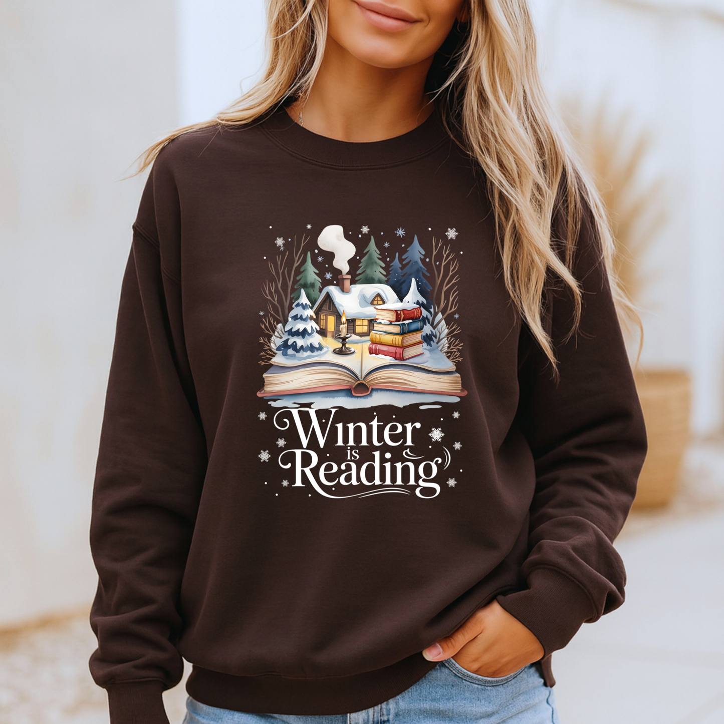 ❄️📖 Winter Is Reading✨ 🏡
Organic Cotton Sweatshirt