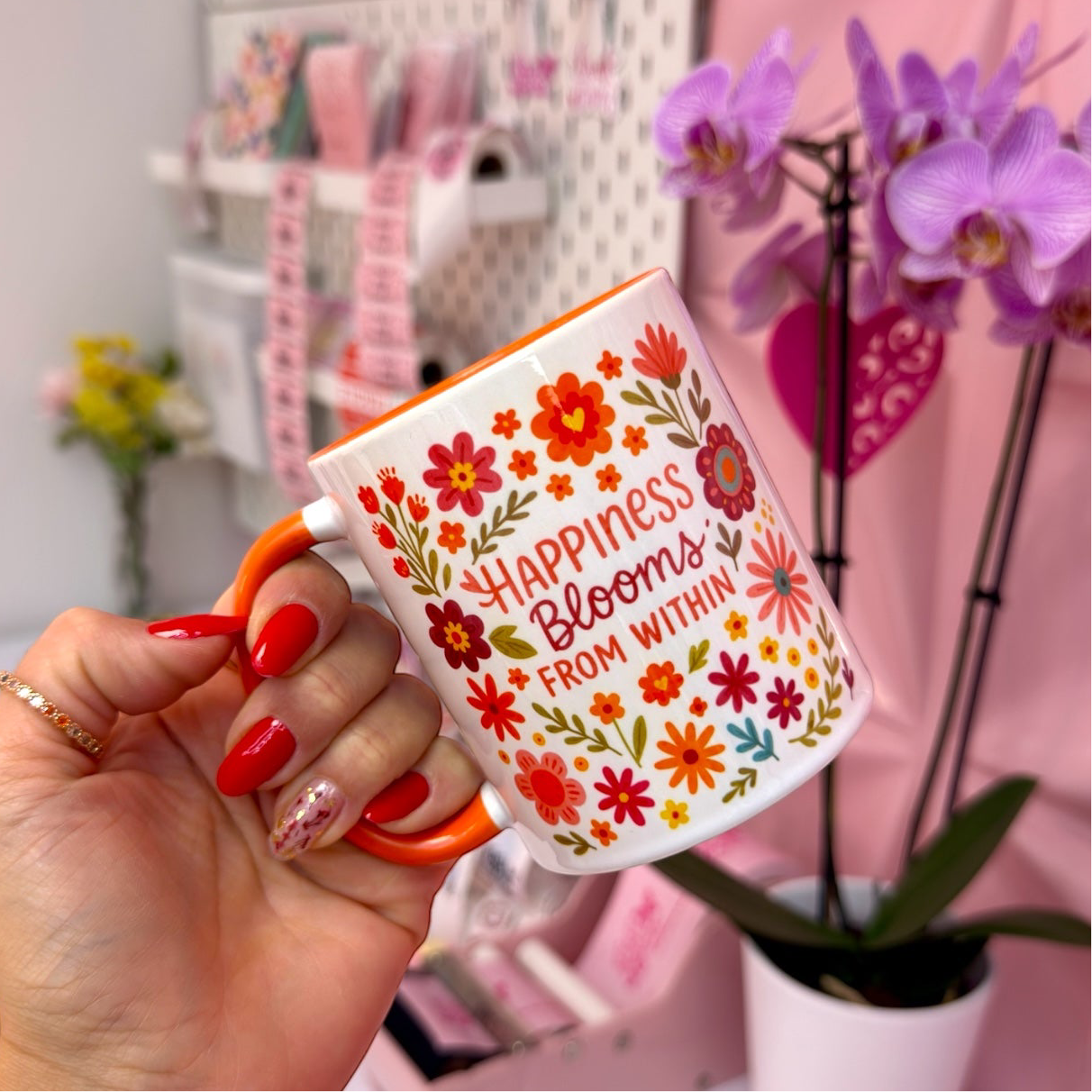 ✨ Bookish Bloom Bundle – Happiness Edition 🌸📚☕