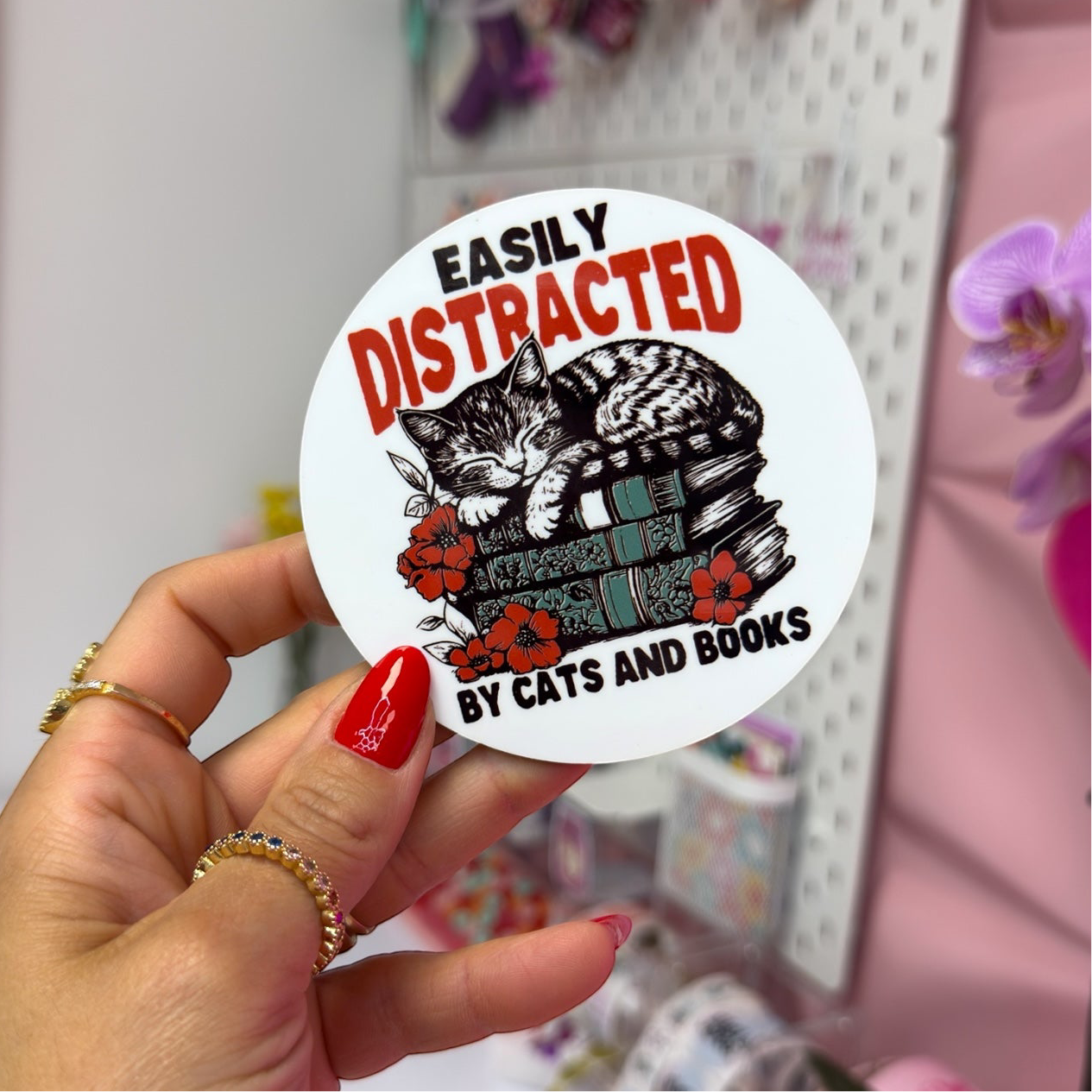 📚🐾 Easily Distracted by Cats & Books Bundle 🐾📚