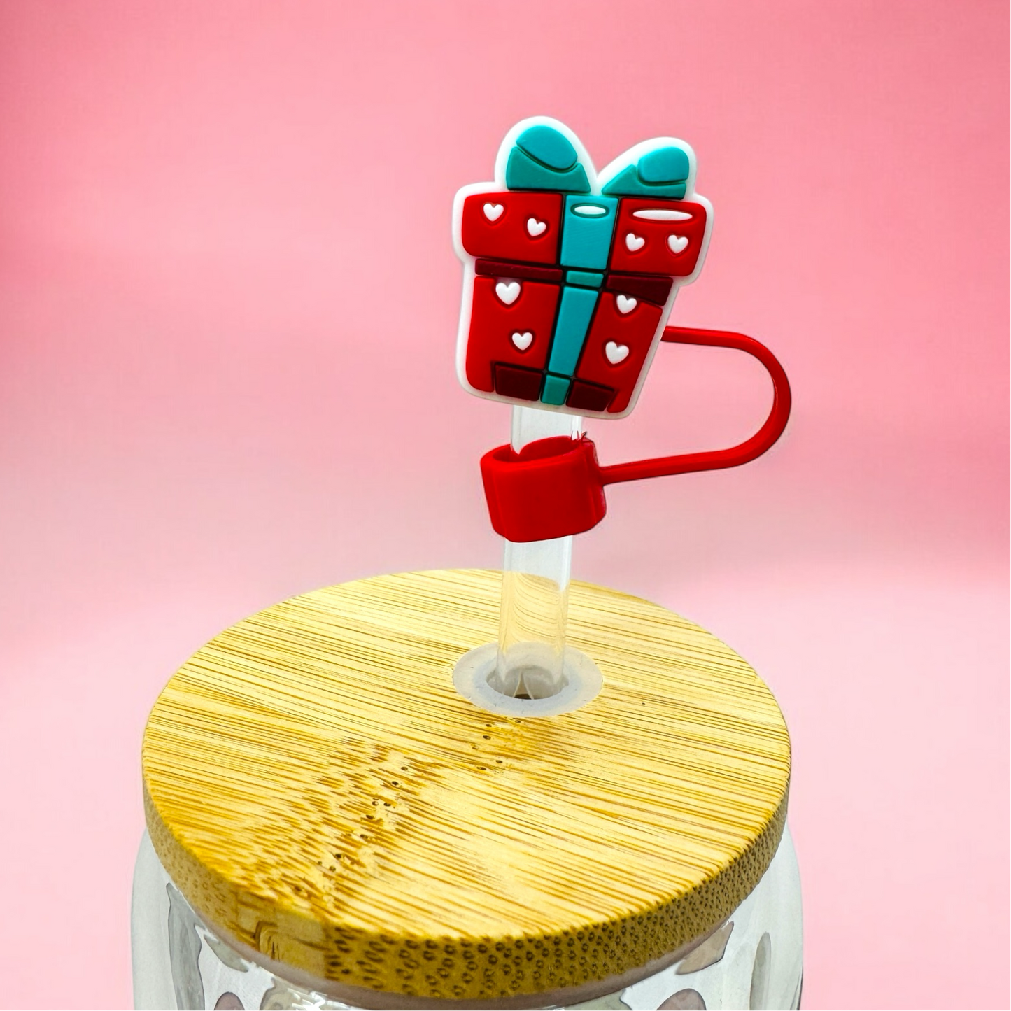🎁 Festive Gift Straw Topper 🎄✨