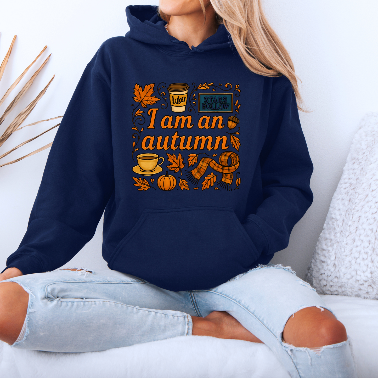 🎃 I Am an Autumn Girl | Warm & Cozy Fall Style 🍁☕ Luxuriously Thick Hoodie✨