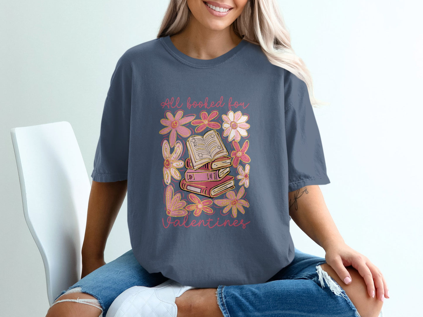 P.S. I Love Books 100% Organic Cotton