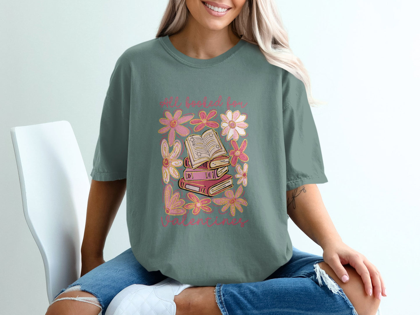 P.S. I Love Books 100% Organic Cotton