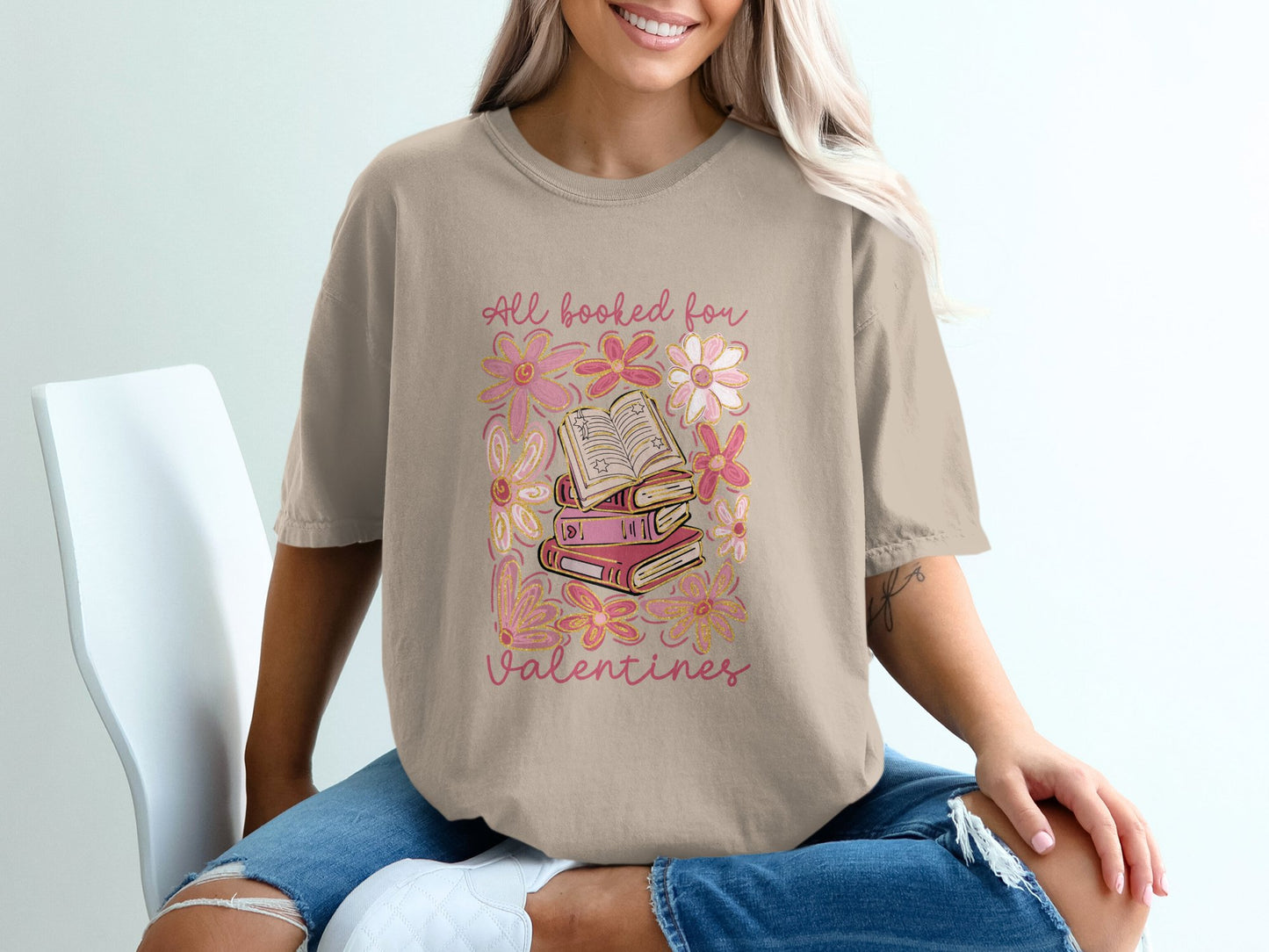 P.S. I Love Books 100% Organic Cotton
