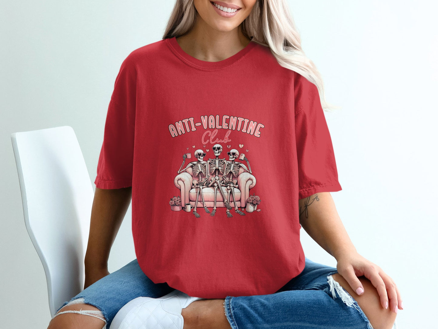 ANTI-VALENTINE Club 100% Organic Cotton