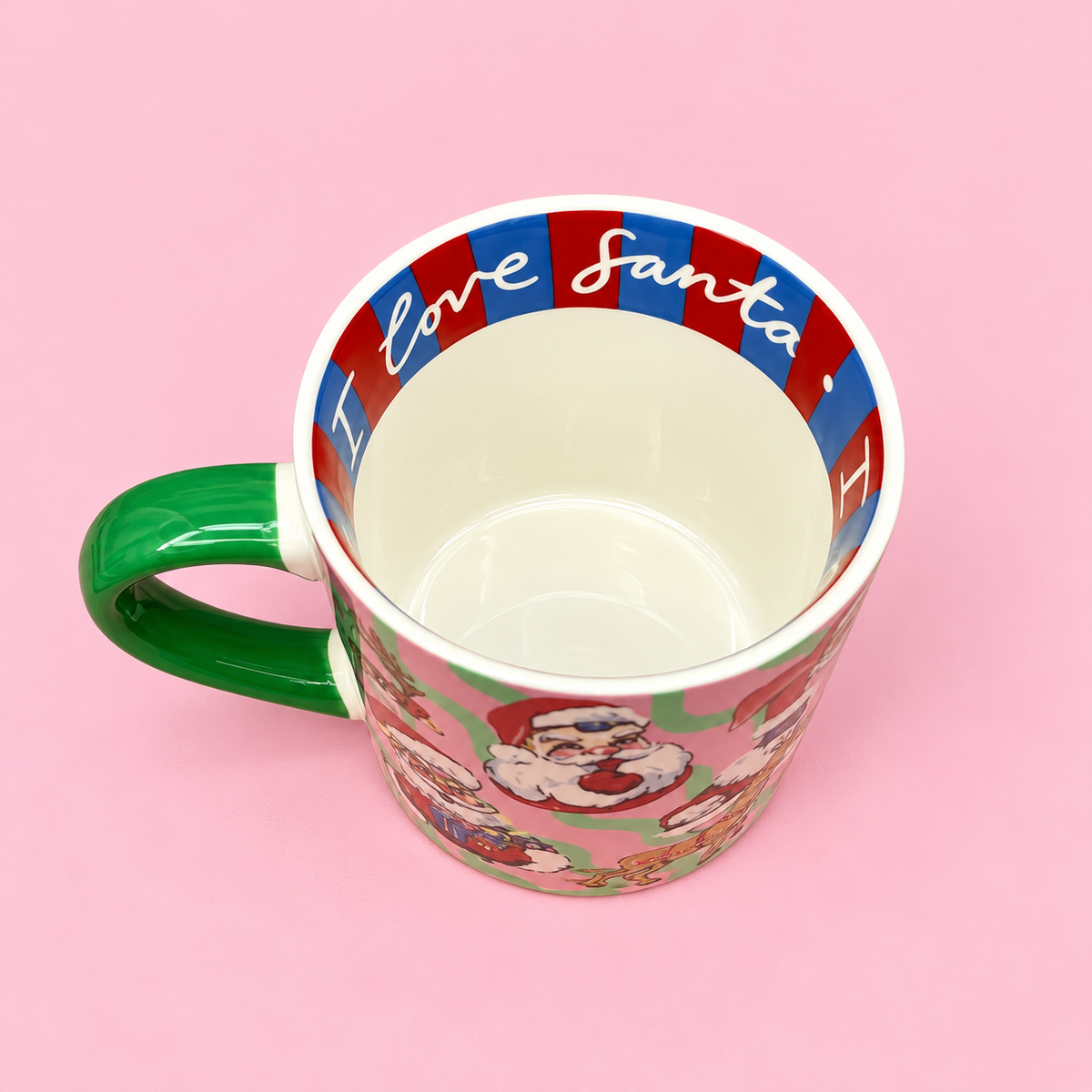 š
š I Love Santa Christmas Mug 12oz