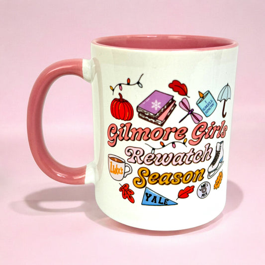 ☕ Gilmore Girls Rewatch Season Mug – 11oz 💕🍂