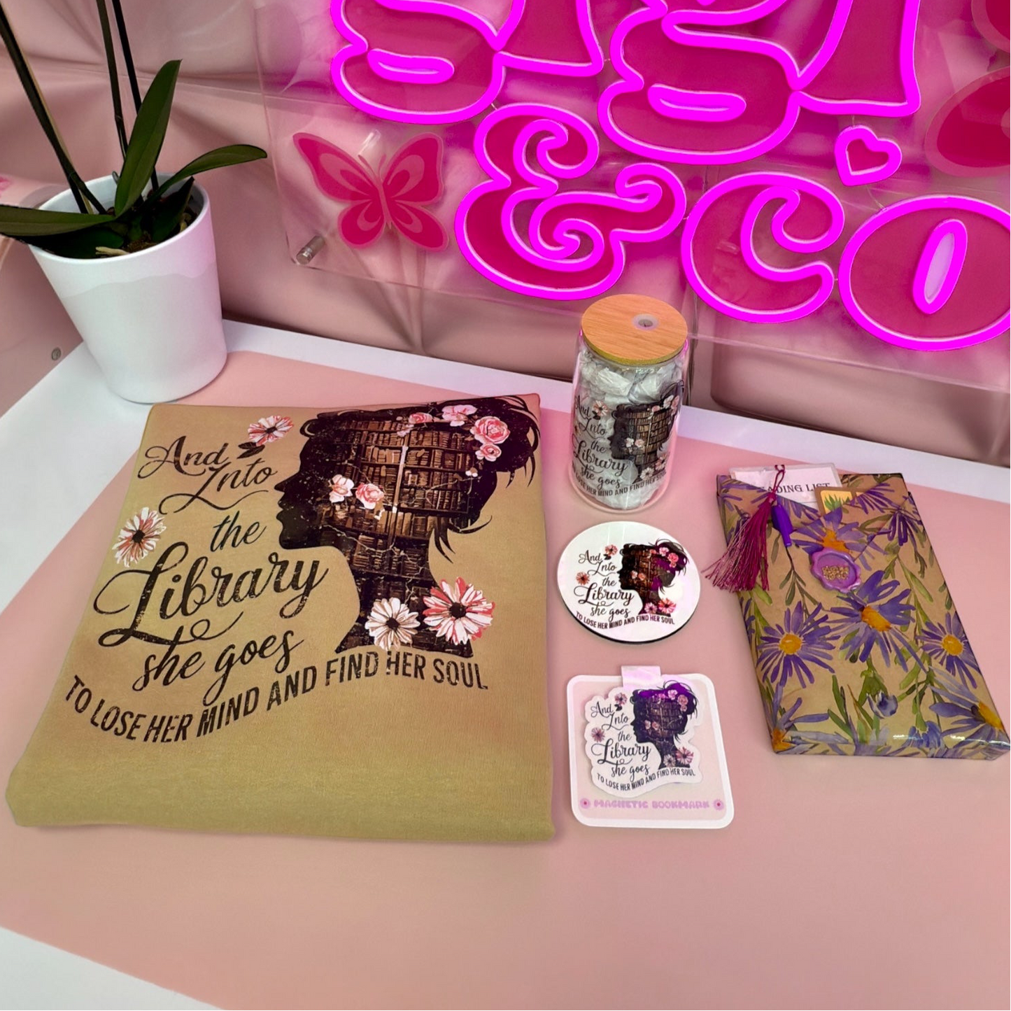 📚 Into the Library She Goes Bundle ✨🌸📖