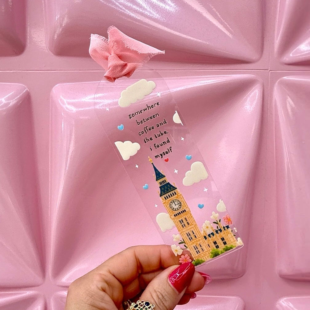 ๐ฌ๐ง๐ธ Big Ben Acrylic Bookmarkโจ