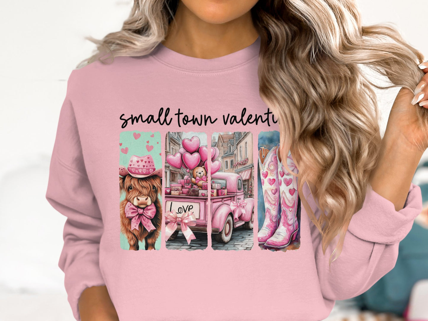 Valentine’s Rodeo - Cotton Sweatshirt