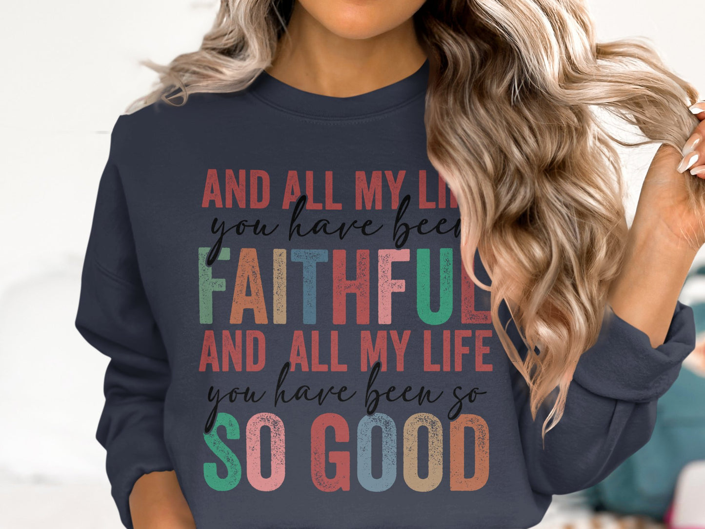 Faithful Cotton Sweatshirt