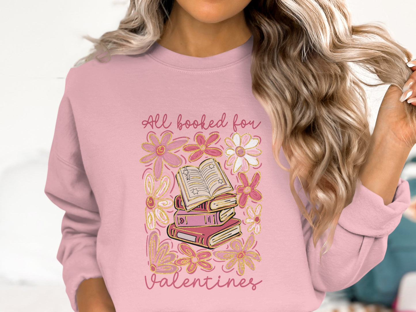 P.S. I Love Books - Cotton Sweatshirt