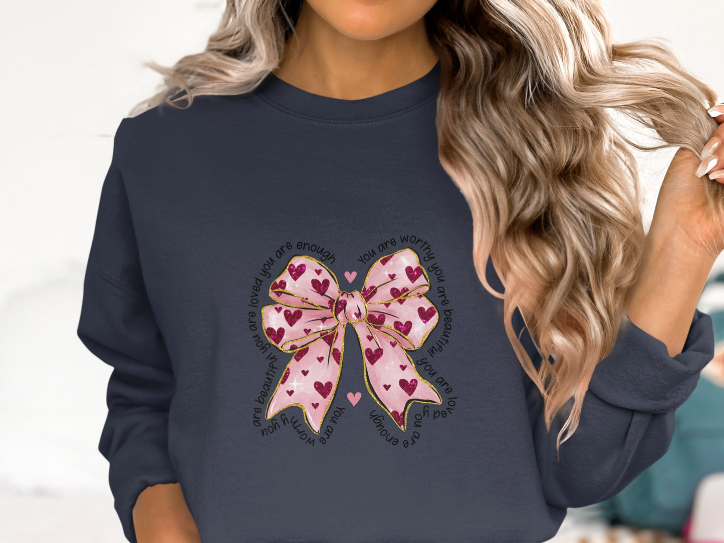 Tied with Love - Cotton Sweatshirt