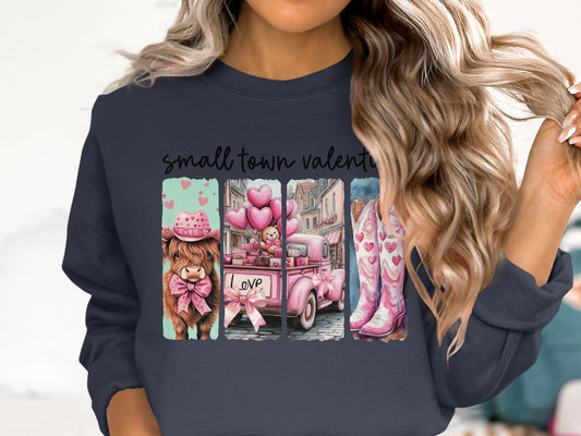 Valentine’s Rodeo - Cotton Sweatshirt