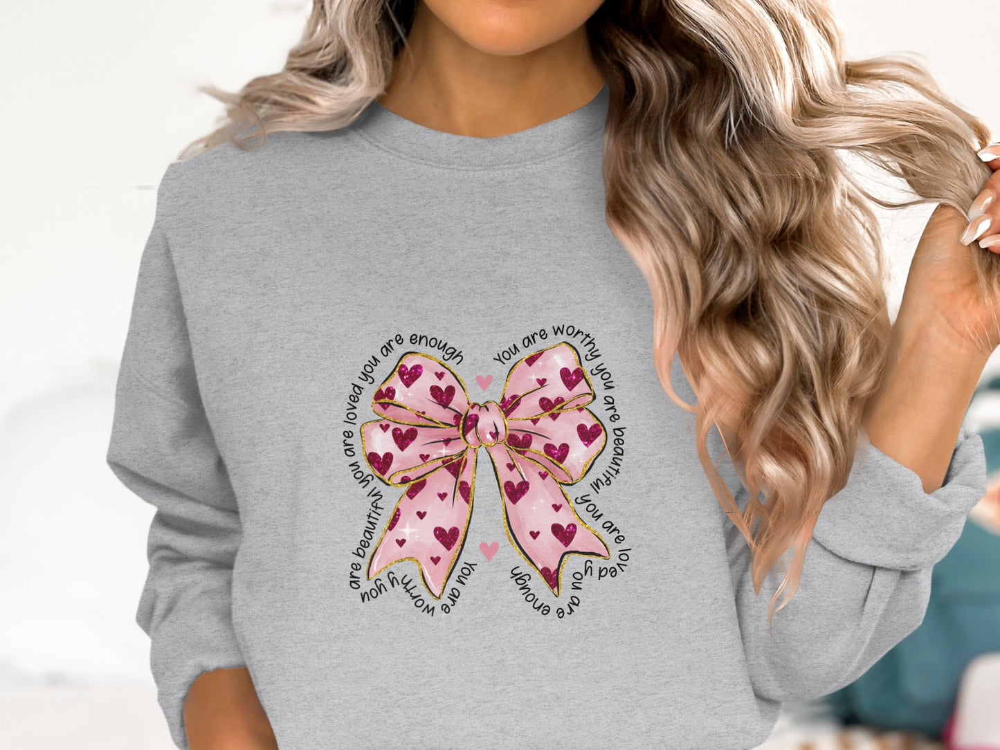 Tied with Love - Cotton Sweatshirt