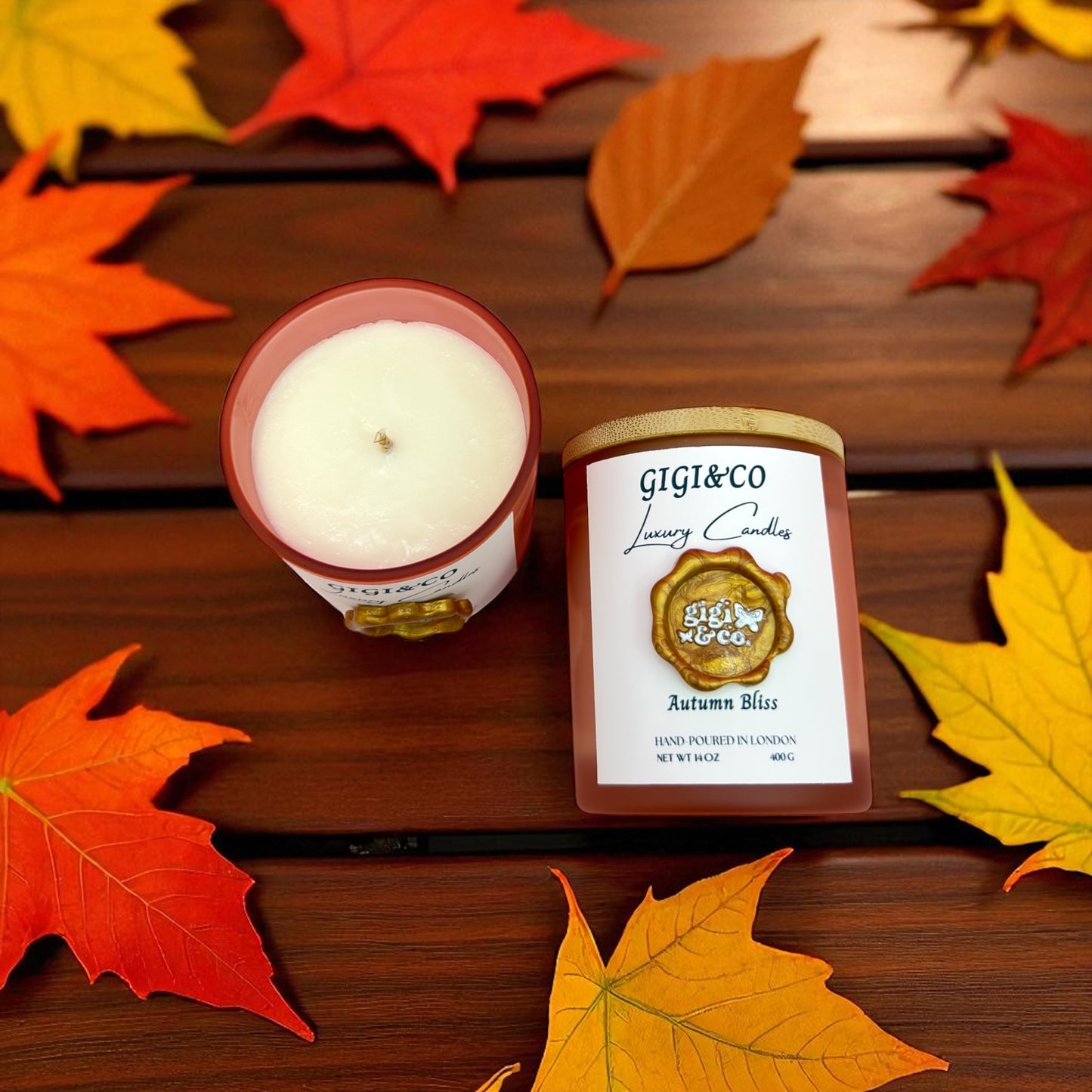 Autumn Bliss – Spiced Comfort Candle 🍂🍎🕯️