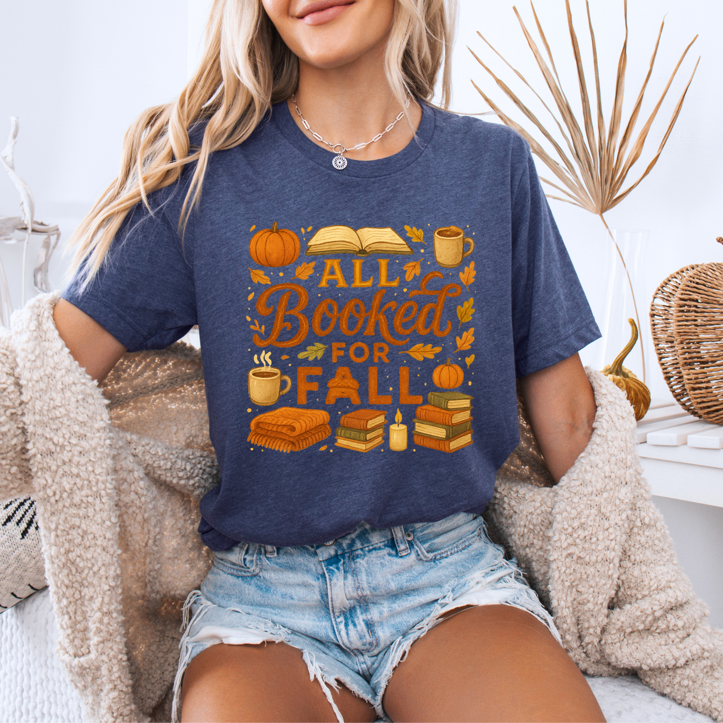 📚🍁 All Booked for Fall Tee 🍂☕
100% Organic cotton