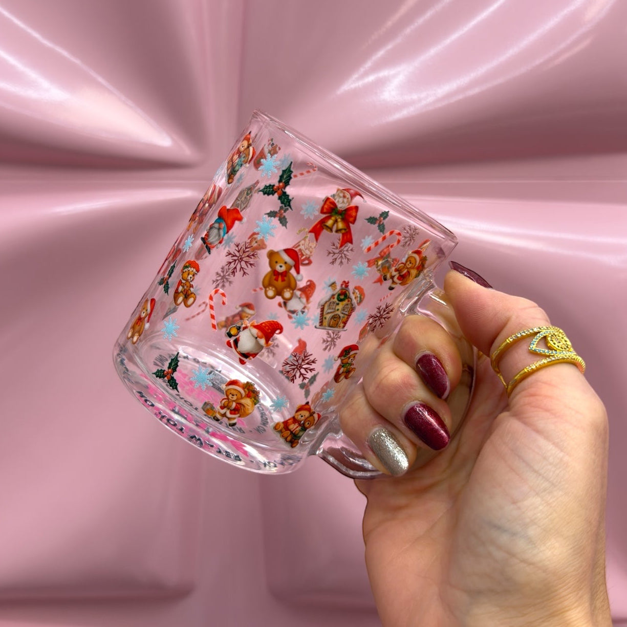 🎄🐻 Bear and Gnome Wonderland Mug 11oz