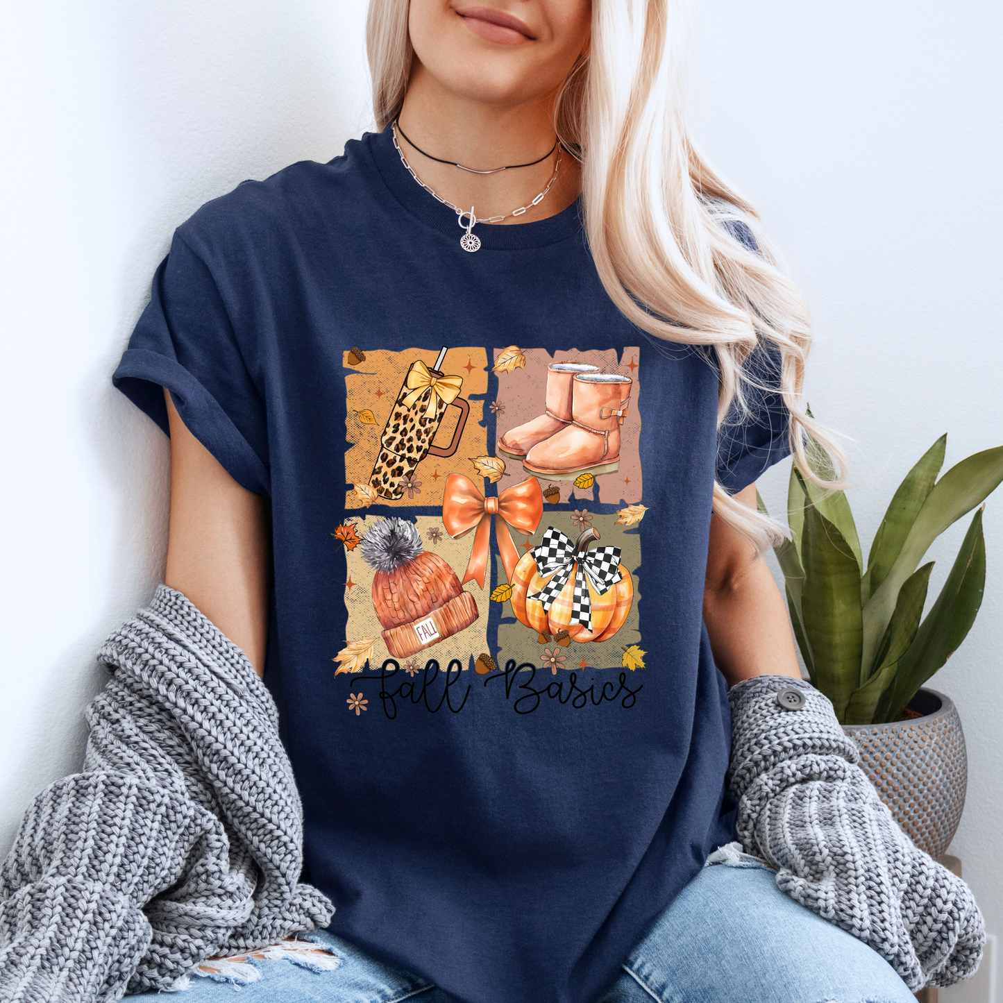 🍂👢 Fall Basics Cozy Tee 🎃🧣 🎃☕ 100% Organic cotton