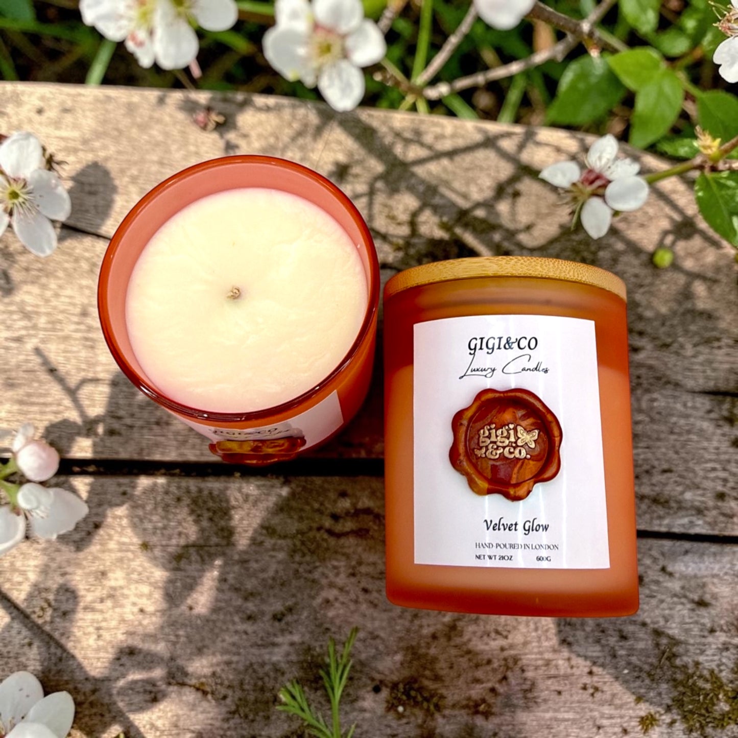 🕯️Velvet Glow ✨Luxury Candle