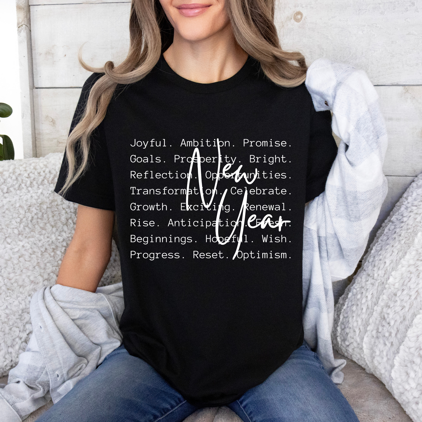 ✨ Hello New Year Affirmations 🤍
100% Organic Cotton T-Shirt