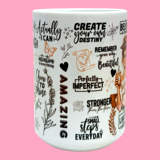 ☕✨ Believe in Yourself Motivational 15oz Mug, Limited Edition ✨☕