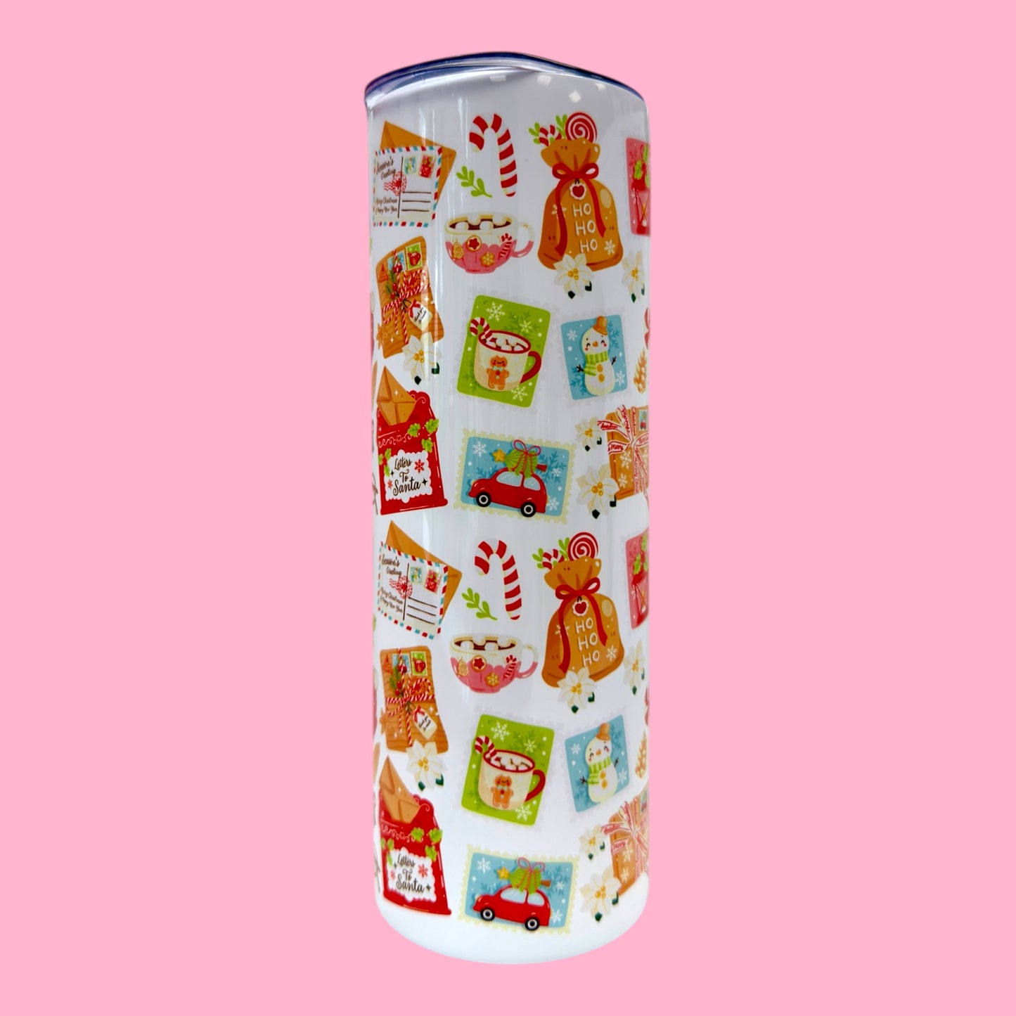 🎄 Christmas Letters 20oz Tumbler ✉️✨