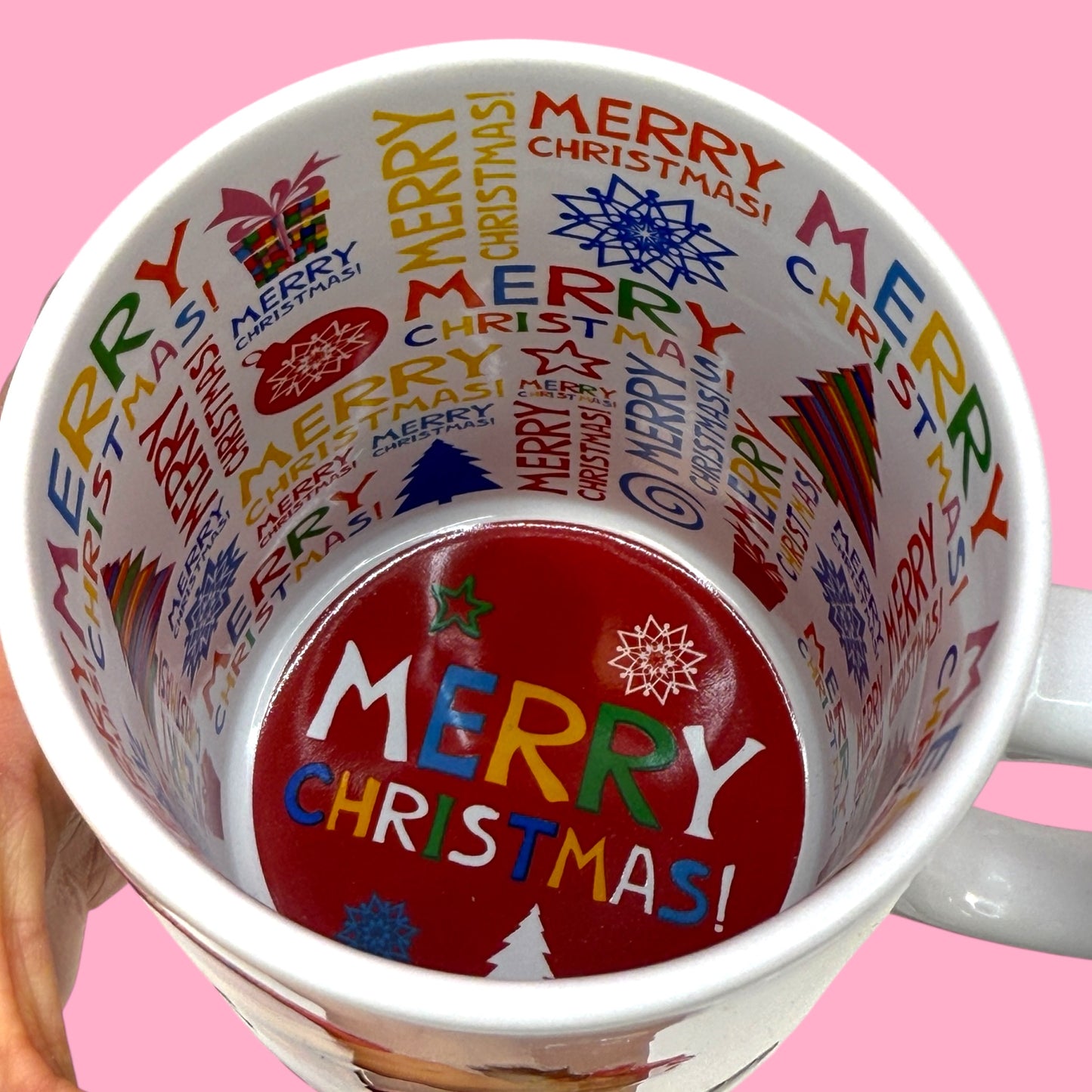 🎅 Festive Initial 11oz Christmas Mug✨
