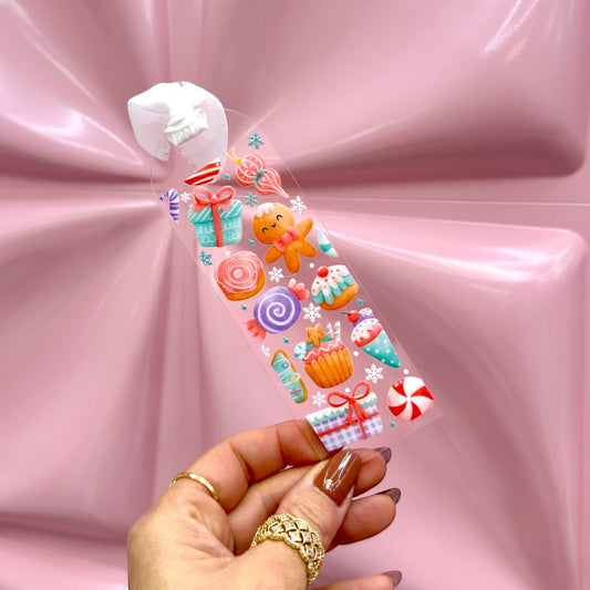 Sweet Christmas Acrylic Bookmark 🎄🍬
